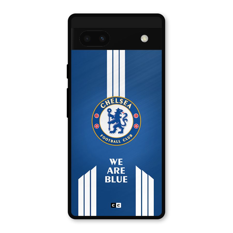 We Are Blue Metal Back Case for Google Pixel 6a