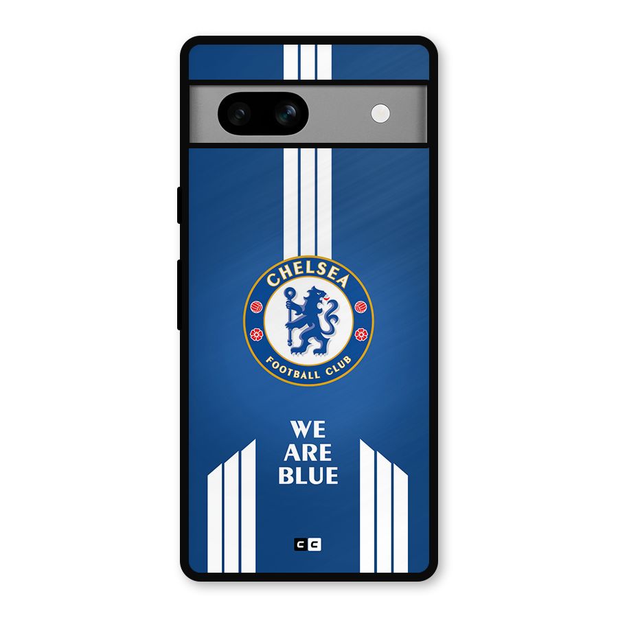 We Are Blue Metal Back Case for Google Pixel 7a