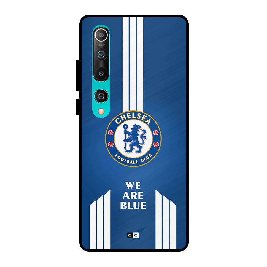 We Are Blue Metal Back Case for Mi 10