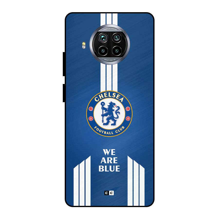 We Are Blue Metal Back Case for Mi 10i