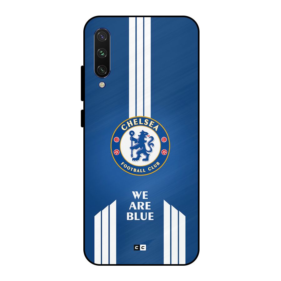 We Are Blue Metal Back Case for Mi A3