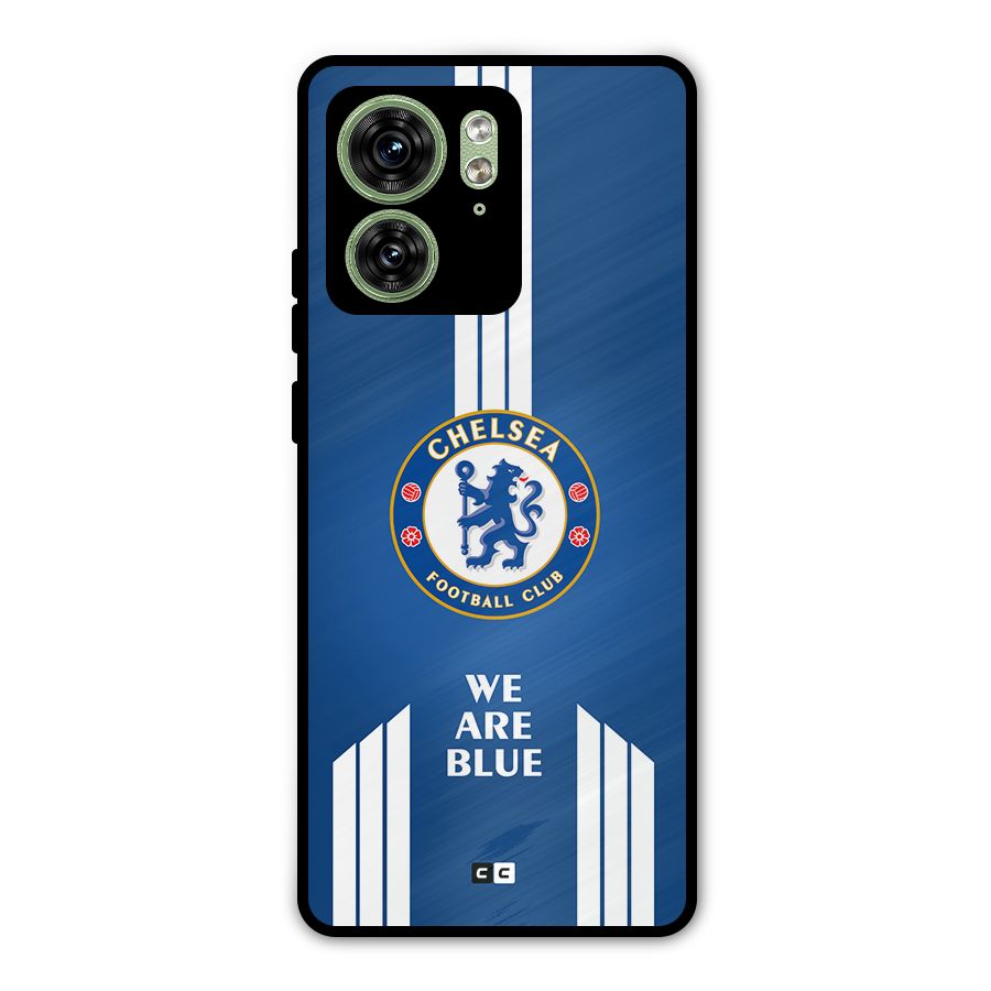 We Are Blue Metal Back Case for Motorola Edge 40 5G