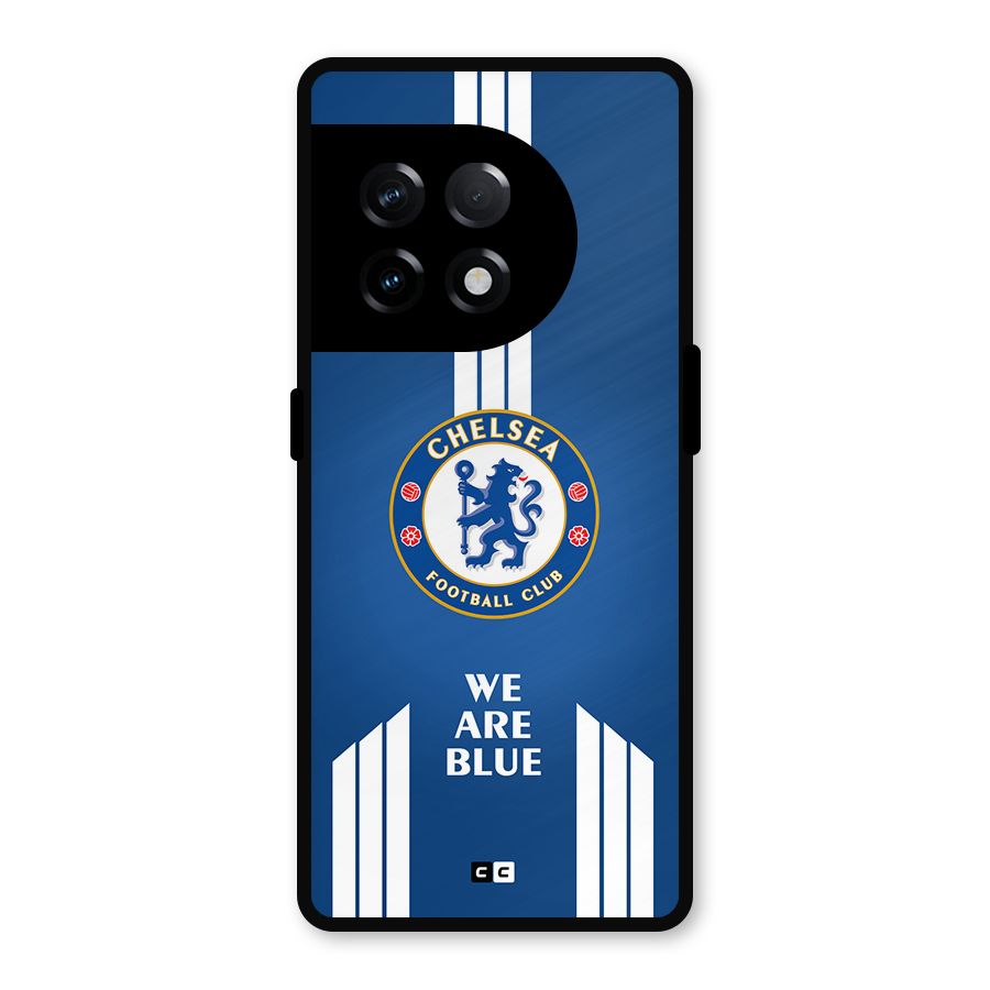 We Are Blue Metal Back Case for OnePlus 11R