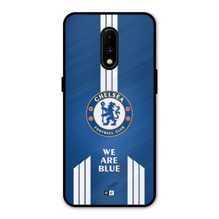 We Are Blue Metal Back Case for OnePlus 7