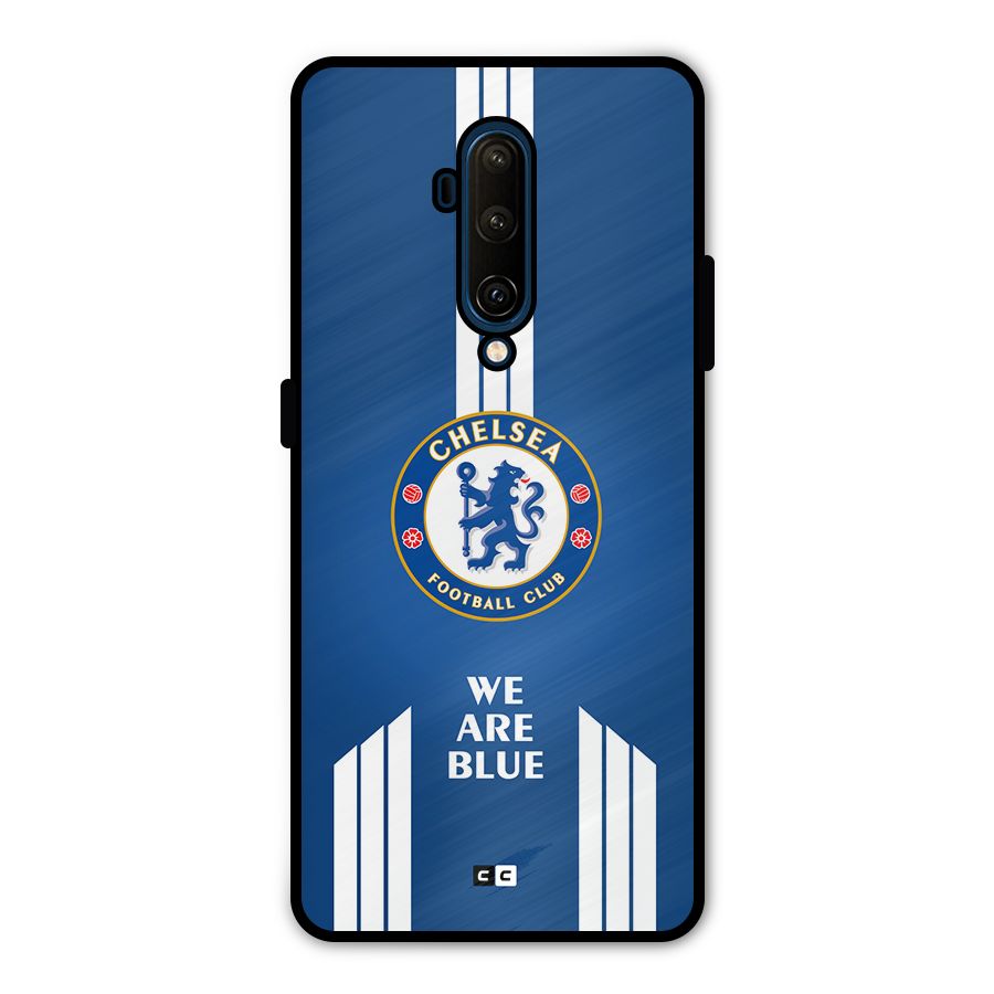 We Are Blue Metal Back Case for OnePlus 7T Pro