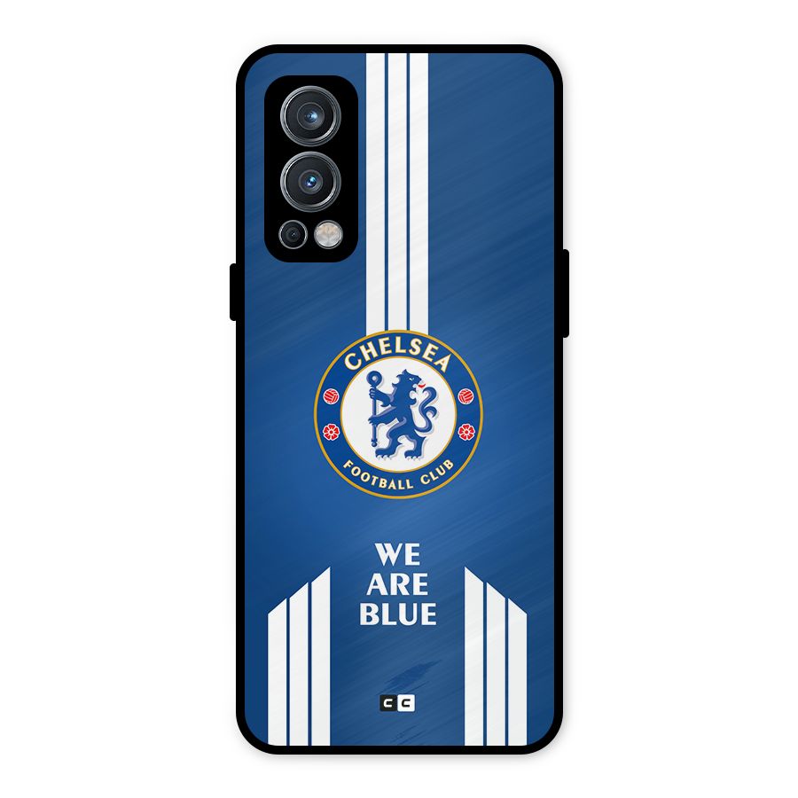 We Are Blue Metal Back Case for OnePlus Nord 2 5G