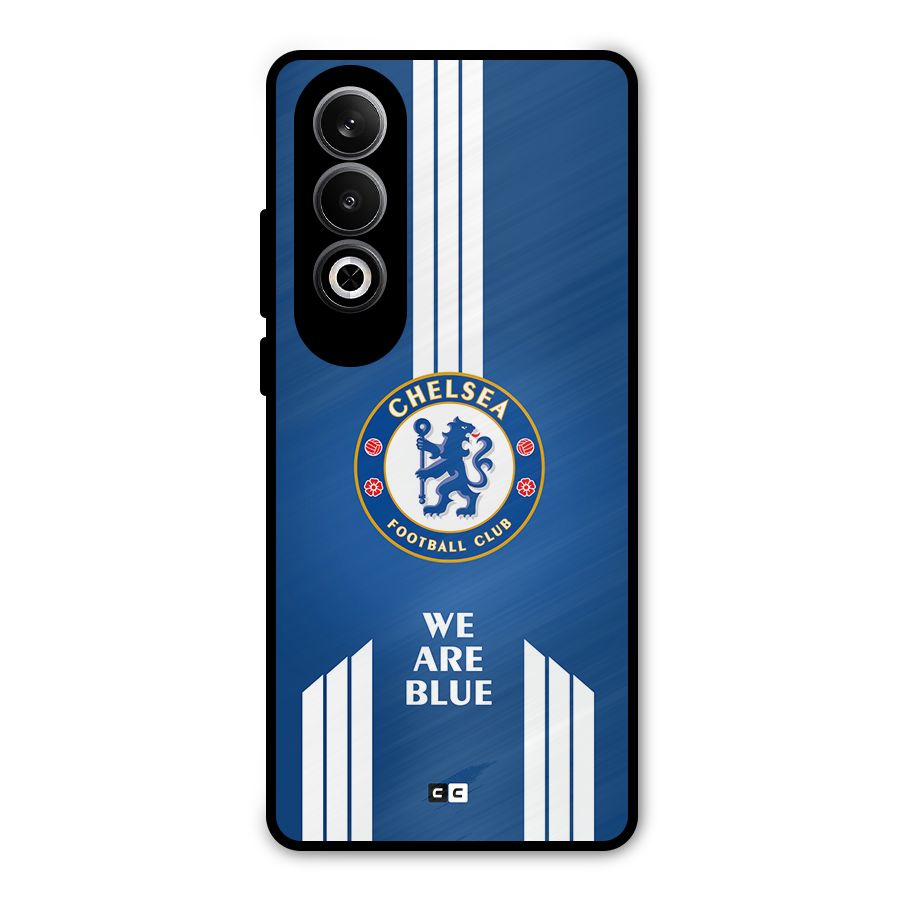 We Are Blue Metal Back Case for OnePlus Nord CE4