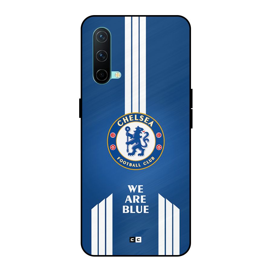 We Are Blue Metal Back Case for OnePlus Nord CE 5G