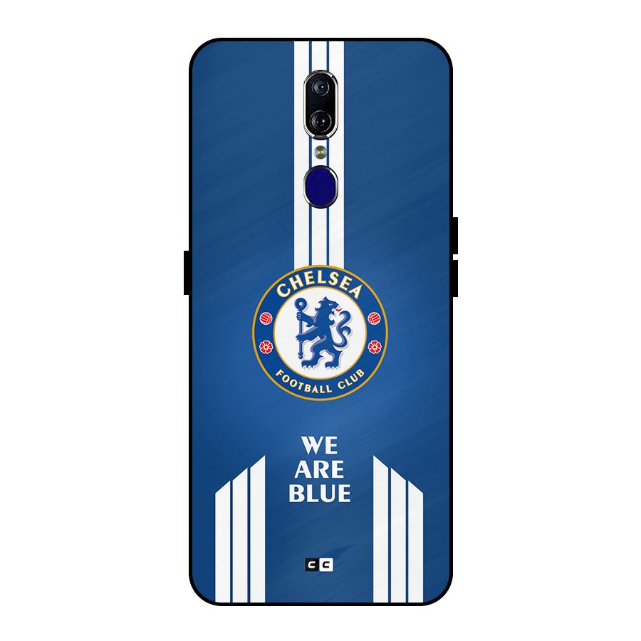 We Are Blue Metal Back Case for Oppo F11
