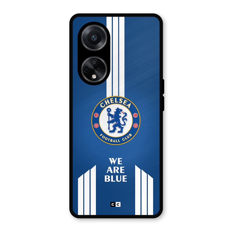 We Are Blue Metal Back Case for Oppo F23