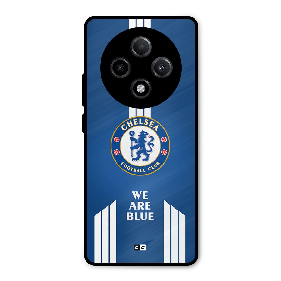 We Are Blue Metal Back Case for Oppo F27 Pro Plus