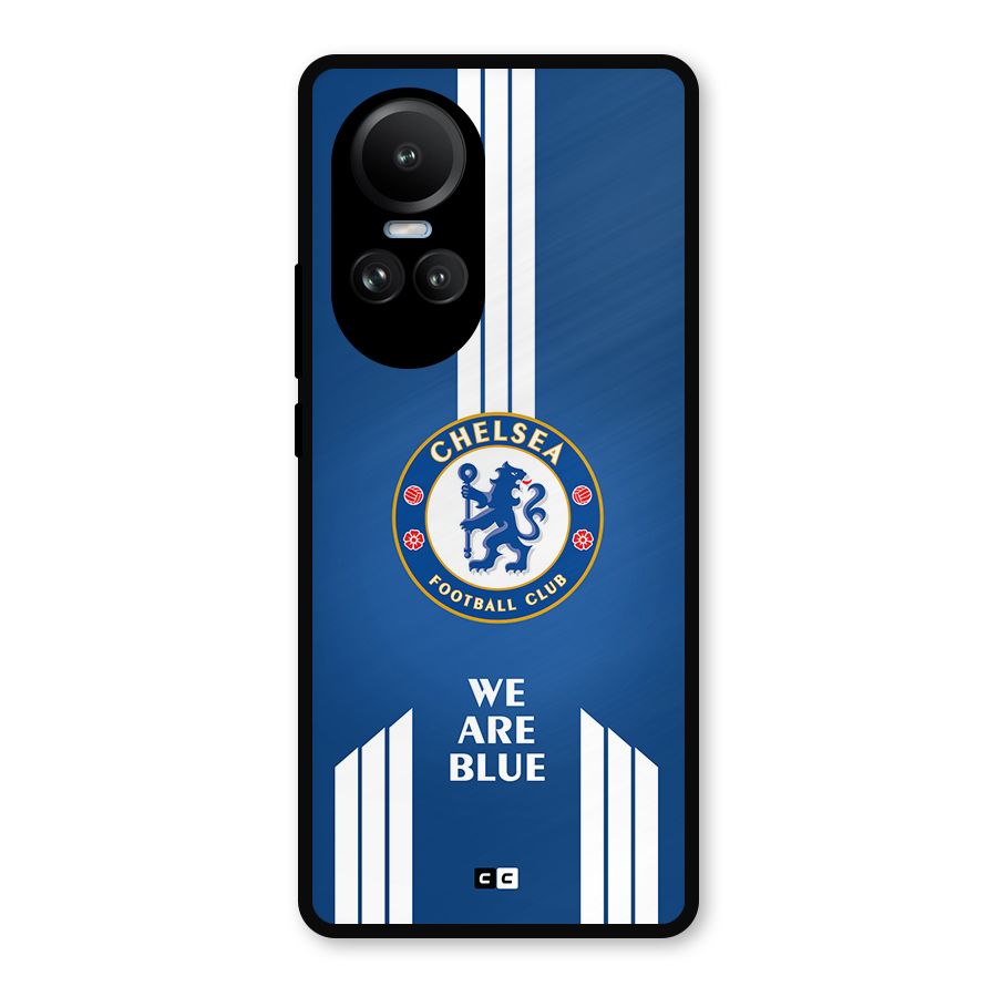 We Are Blue Metal Back Case for Oppo Reno10