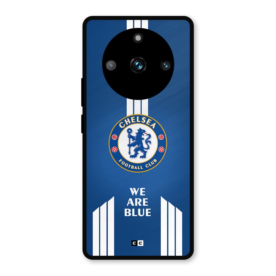 We Are Blue Metal Back Case for Realme 11 Pro Plus