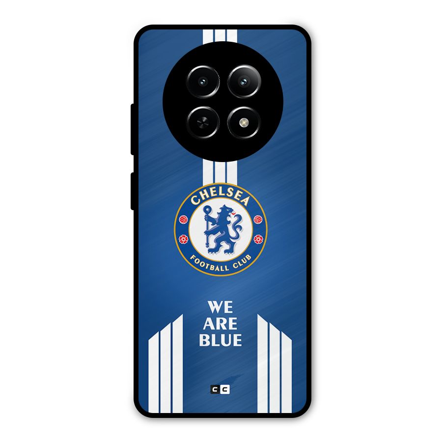 We Are Blue Metal Back Case for Realme 12 5G