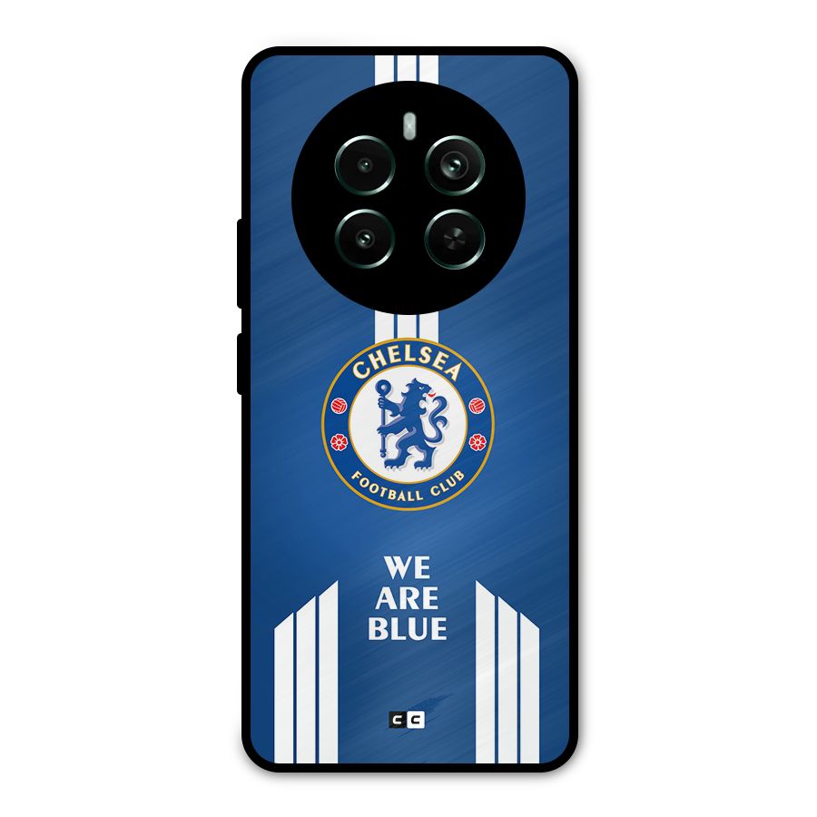 We Are Blue Metal Back Case for Realme 12 Pro Plus