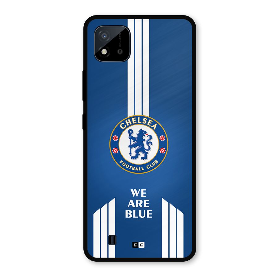 We Are Blue Metal Back Case for Realme C11 2021