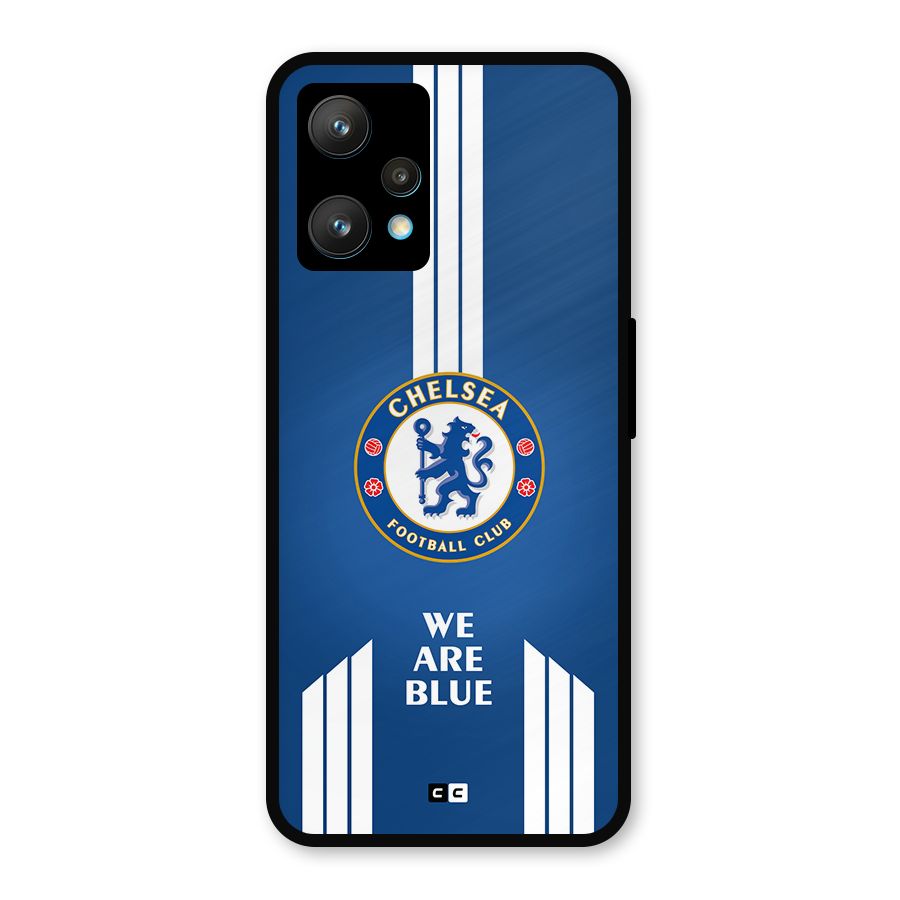 We Are Blue Metal Back Case for Realme Narzo 50 Pro