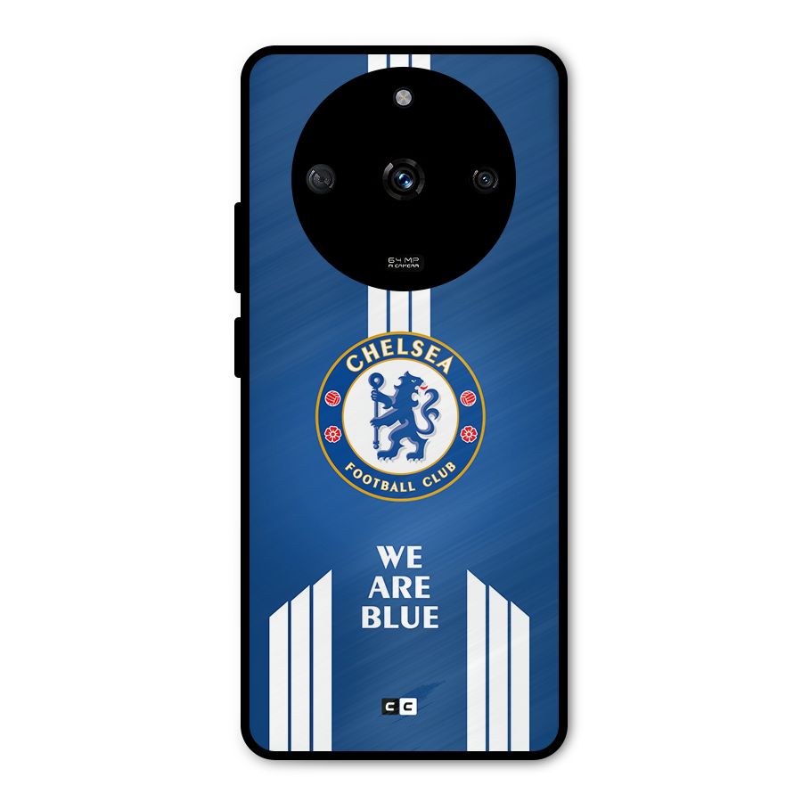 We Are Blue Metal Back Case for Realme Narzo 60 5G