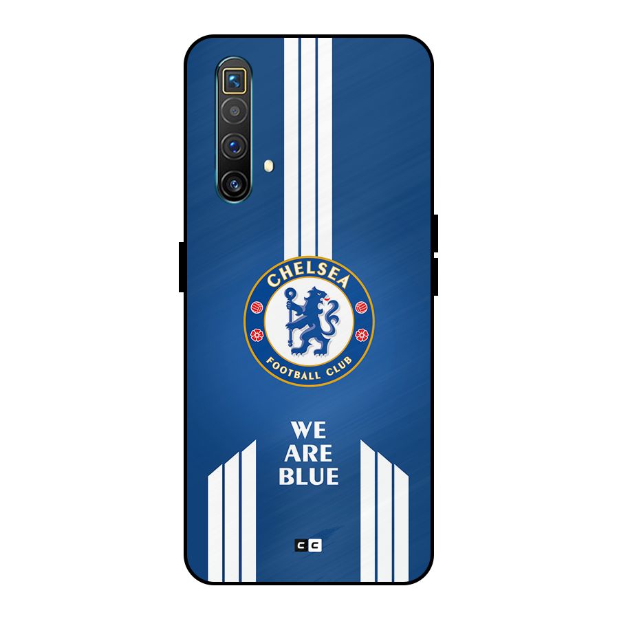 We Are Blue Metal Back Case for Realme X3