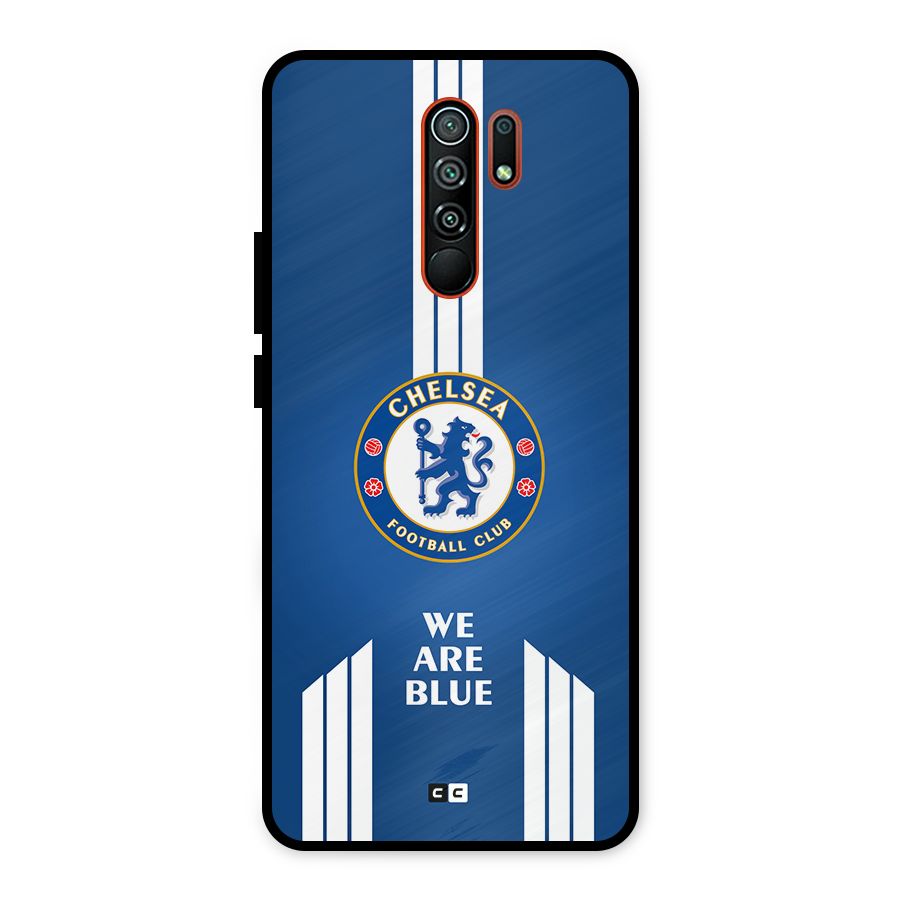 We Are Blue Metal Back Case for Redmi 9 Prime