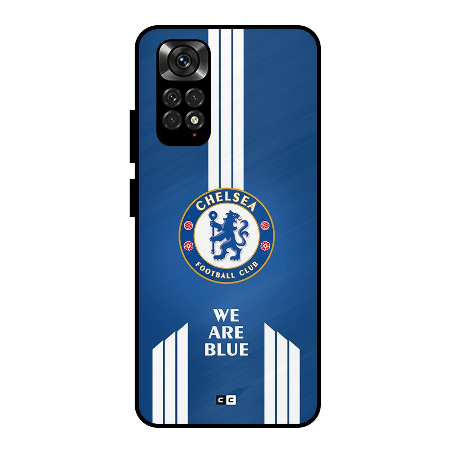 We Are Blue Metal Back Case for Redmi Note 11 Pro