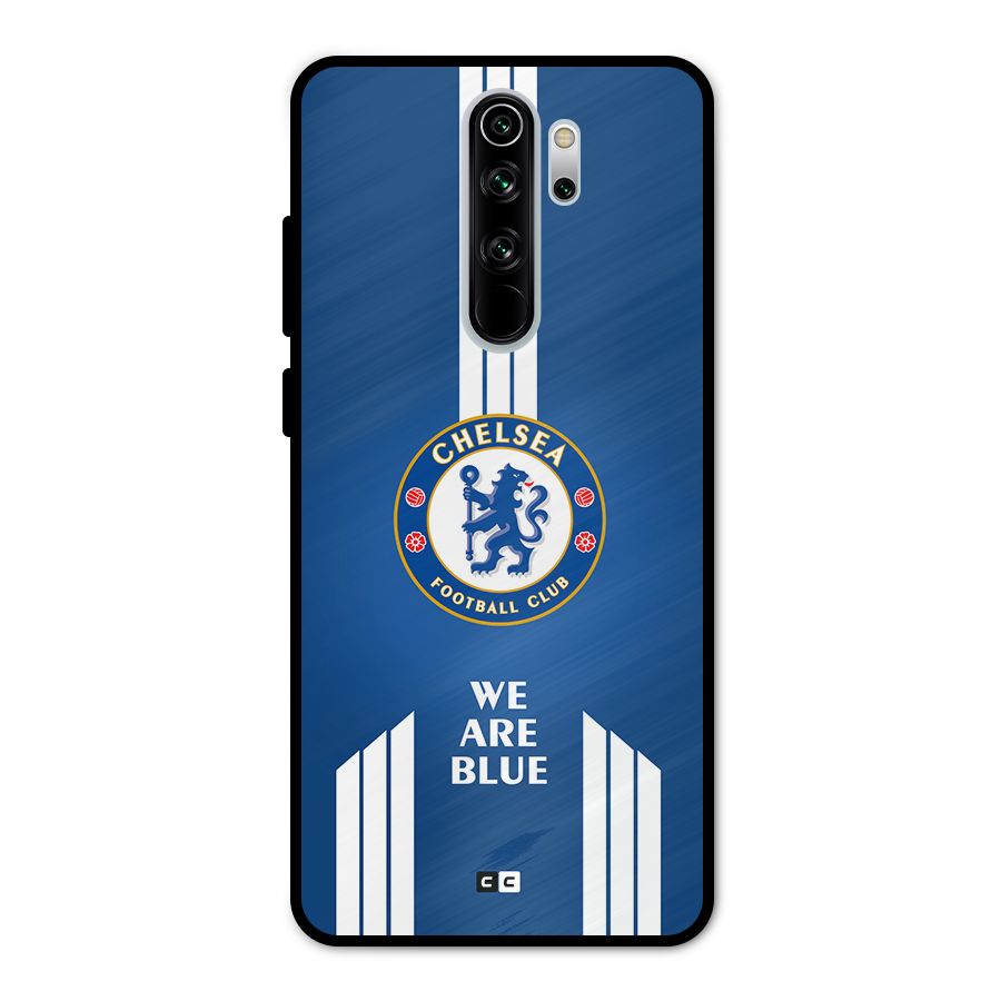 We Are Blue Metal Back Case for Redmi Note 8 Pro