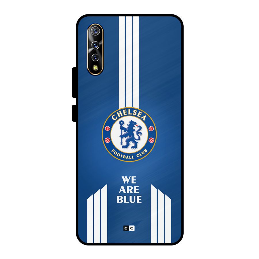 We Are Blue Metal Back Case for Vivo S1
