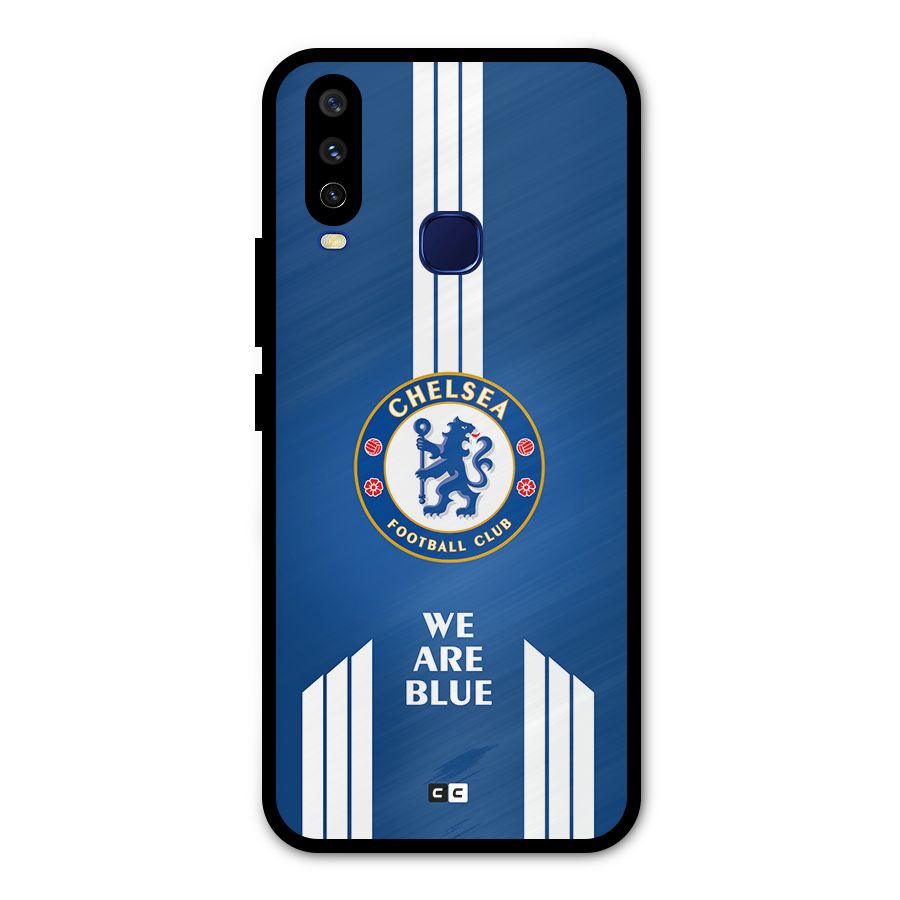 We Are Blue Metal Back Case for Vivo U10