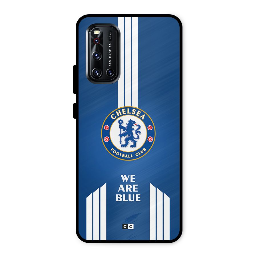 We Are Blue Metal Back Case for Vivo V19