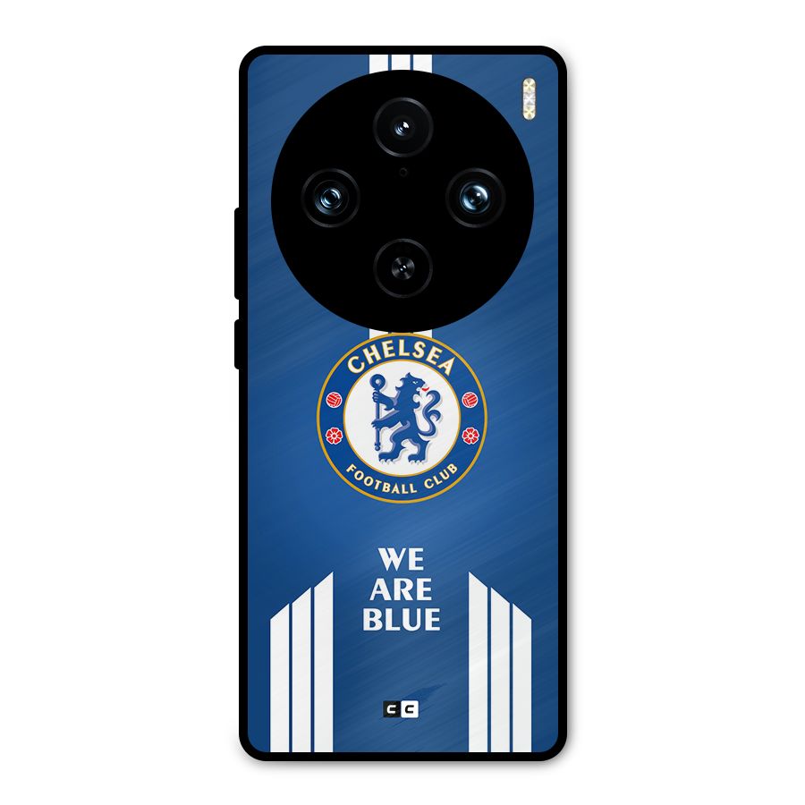 We Are Blue Metal Back Case for Vivo X100 Pro