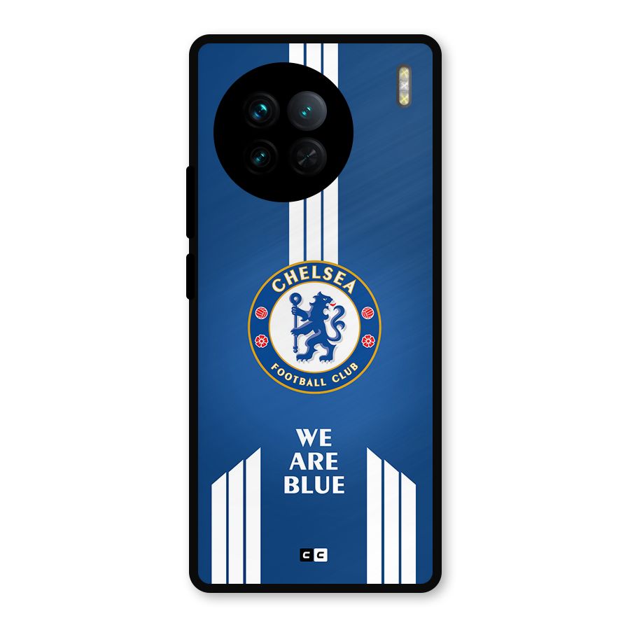 We Are Blue Metal Back Case for Vivo X90