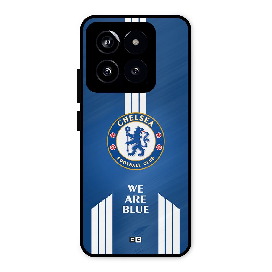 We Are Blue Metal Back Case for Xiaomi 14