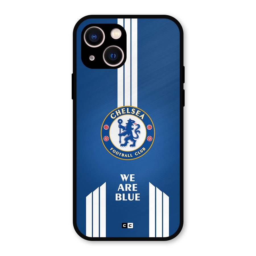 We Are Blue Metal Back Case for iPhone 13