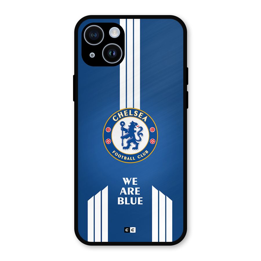 We Are Blue Metal Back Case for iPhone 14