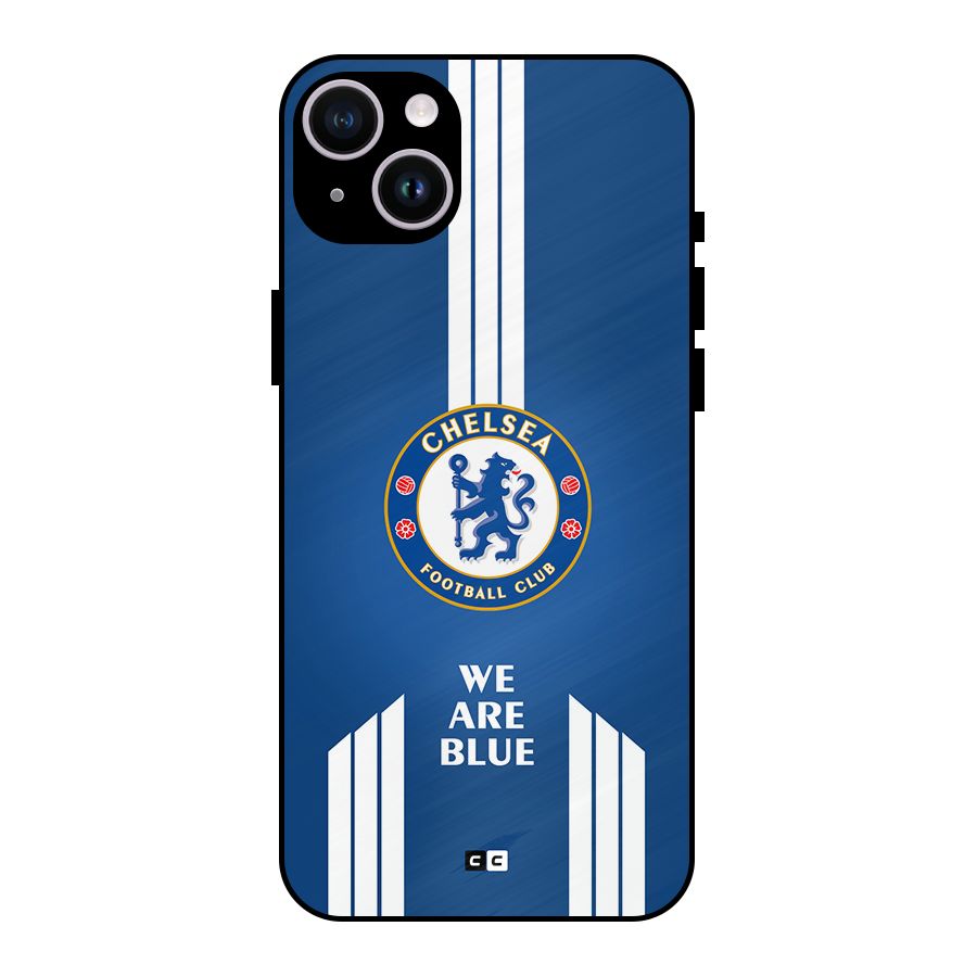 We Are Blue Metal Back Case for iPhone 14 Plus