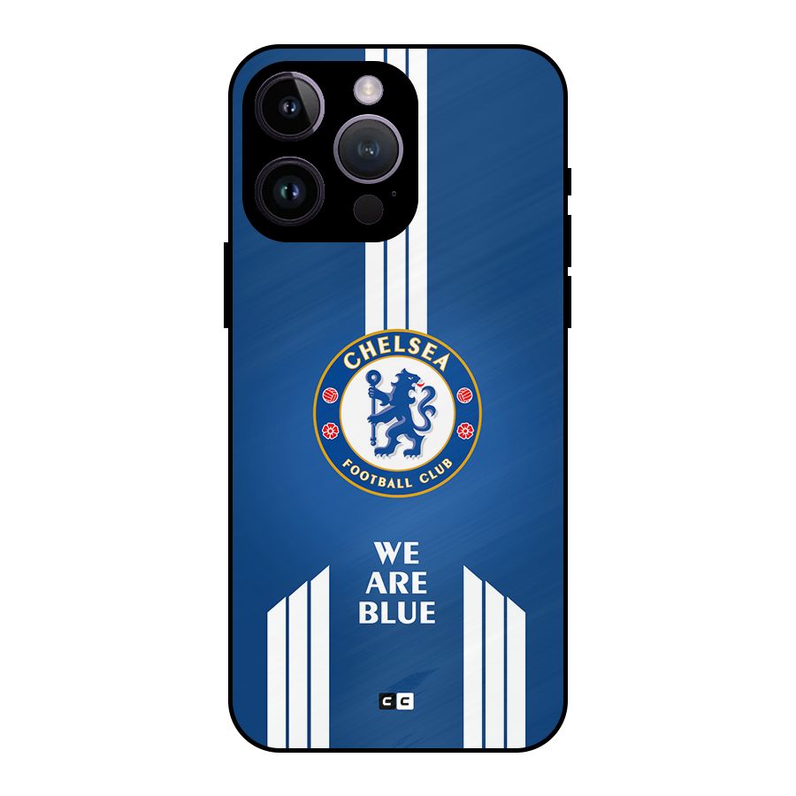 We Are Blue Metal Back Case for iPhone 14 Pro Max