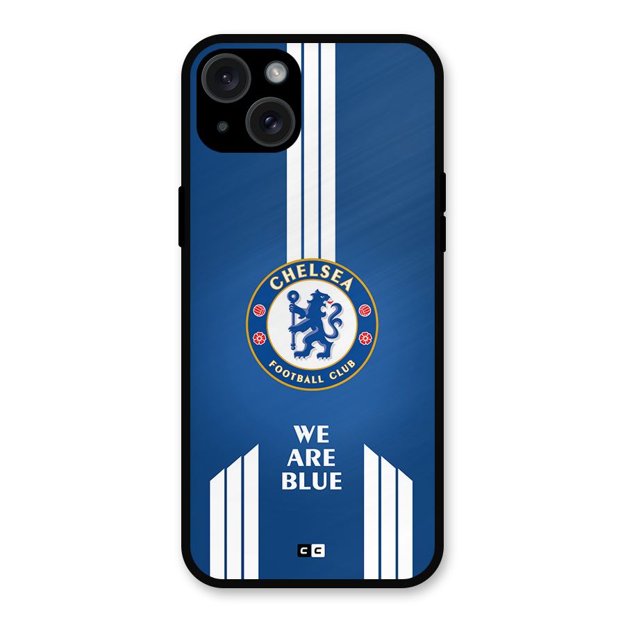 We Are Blue Metal Back Case for iPhone 15 Plus