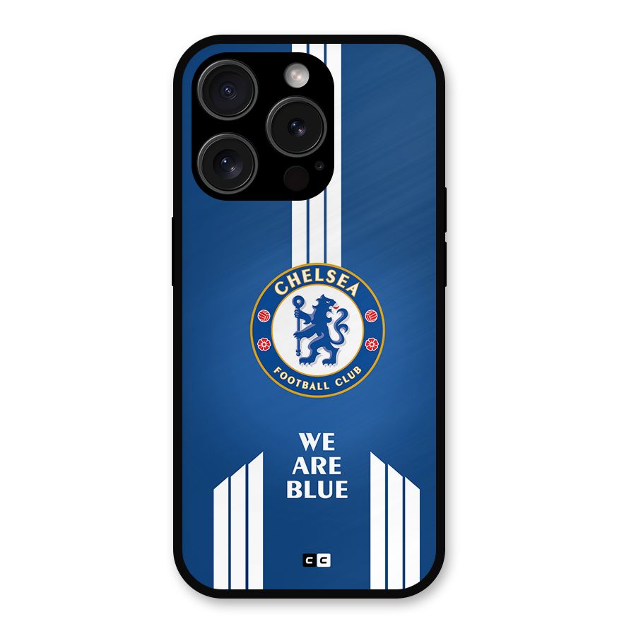 We Are Blue Metal Back Case for iPhone 15 Pro