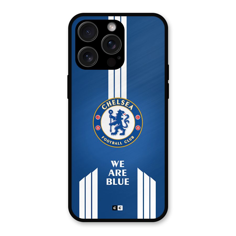 We Are Blue Metal Back Case for iPhone 15 Pro Max