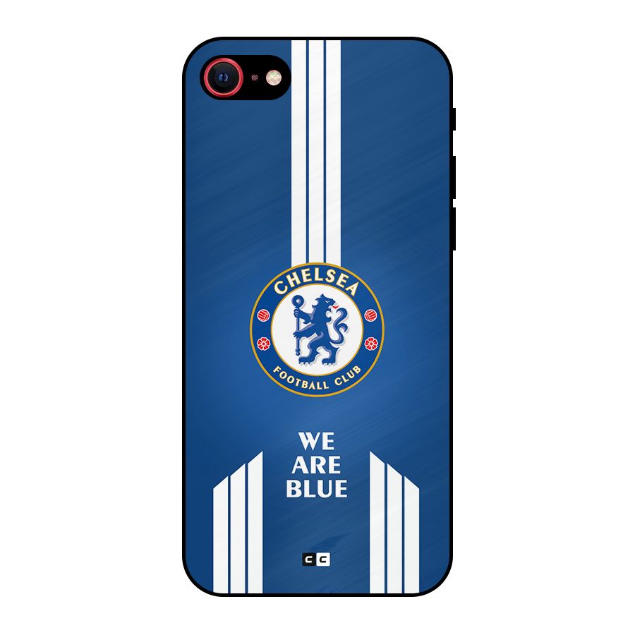 We Are Blue Metal Back Case for iPhone SE 2020