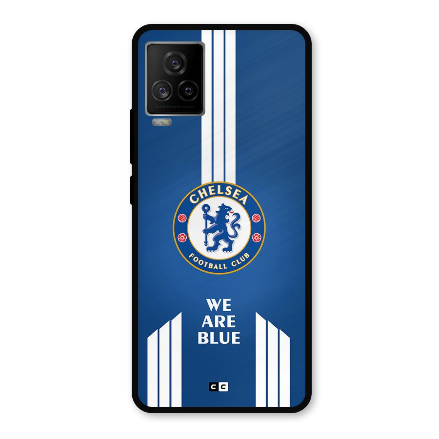 We Are Blue Metal Back Case for iQOO 7 Legend 5G