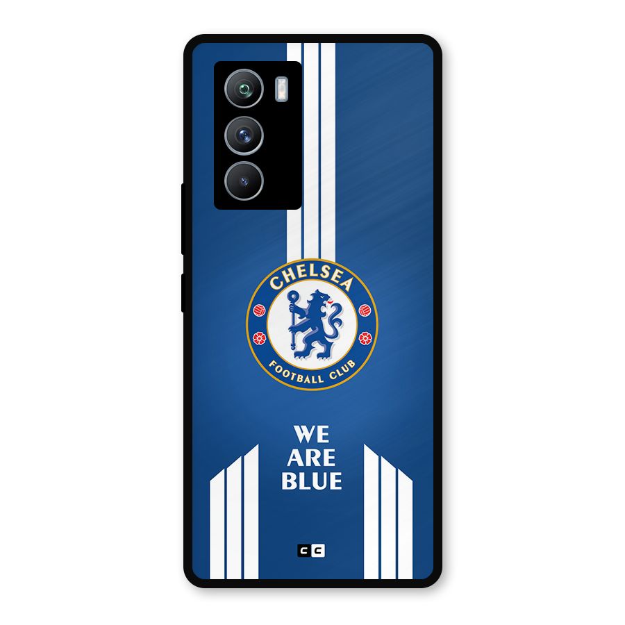 We Are Blue Metal Back Case for iQOO 9 SE