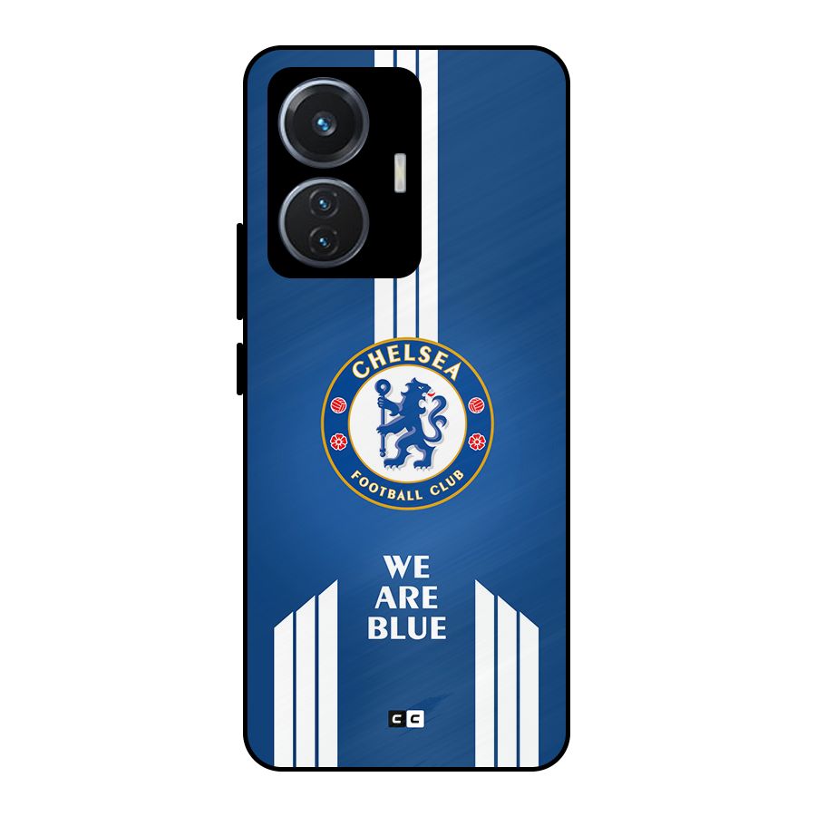 We Are Blue Metal Back Case for iQOO Z6 44W