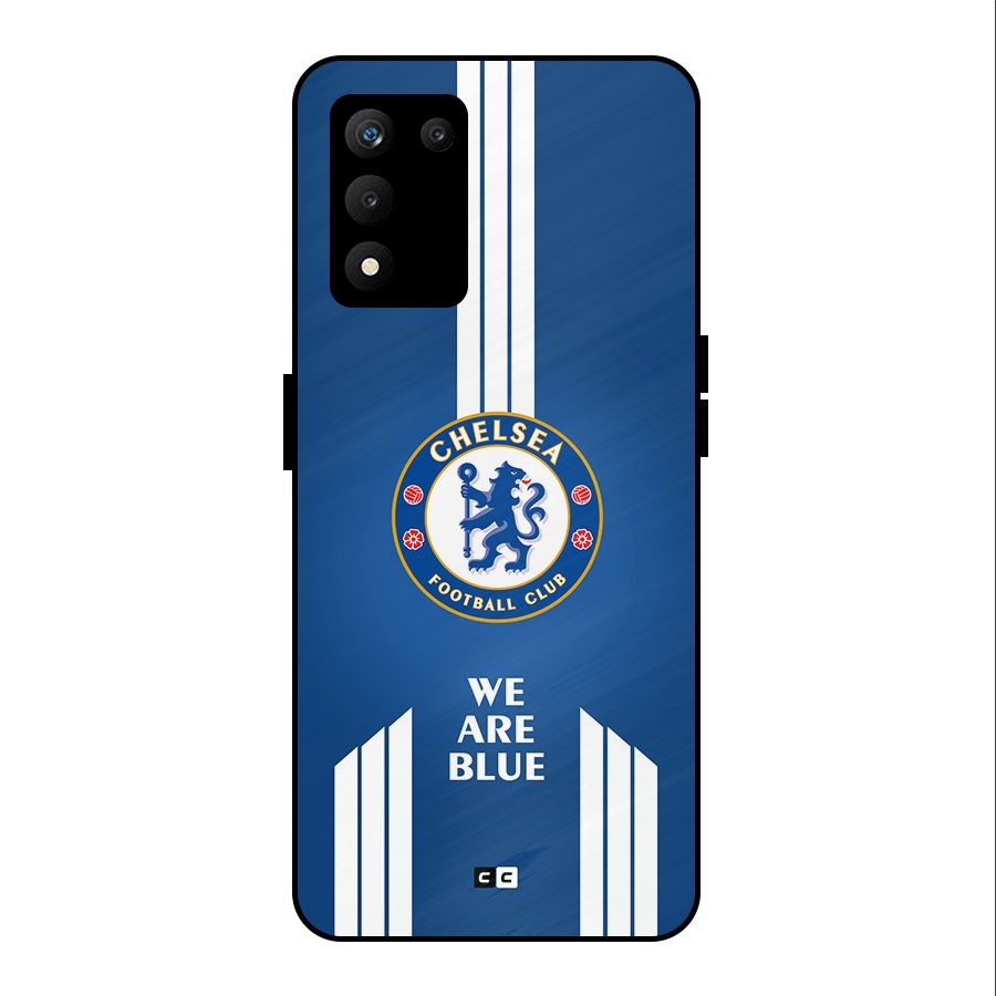 We Are Blue Metal Back Case for realme 9 5G SE