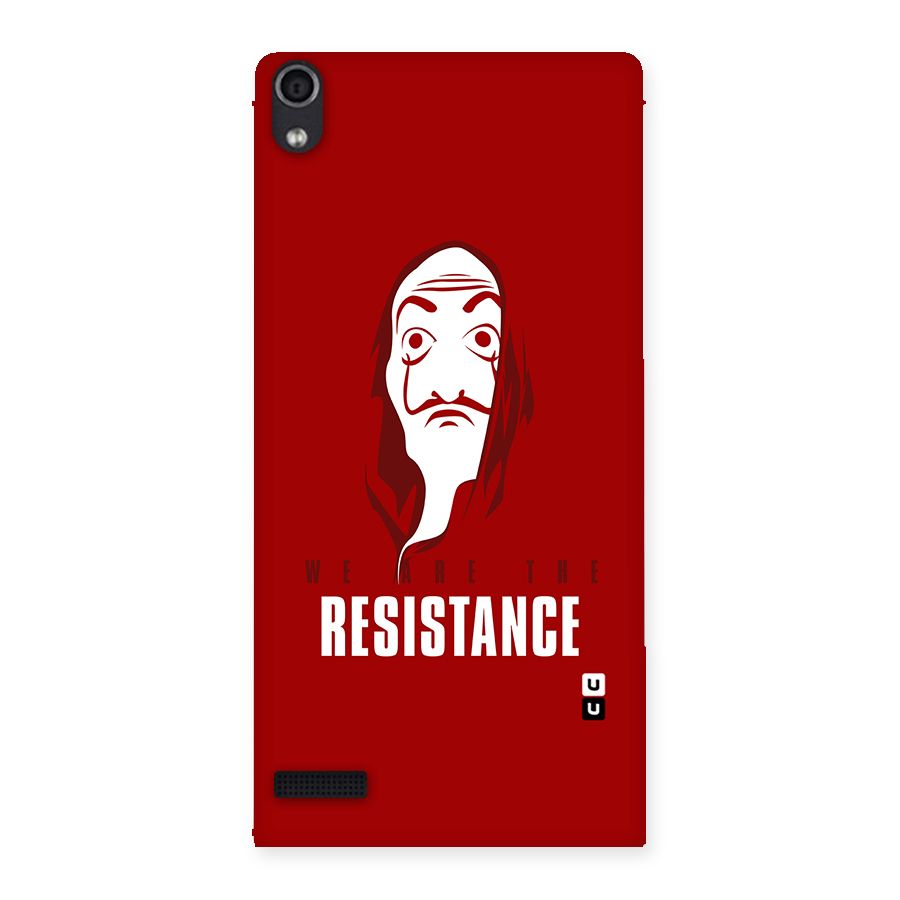 We Are Resistance Back Case for Ascend P6