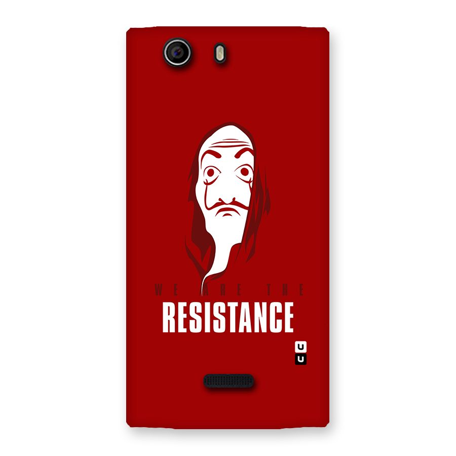 We Are Resistance Back Case for Canvas Nitro 2 E311