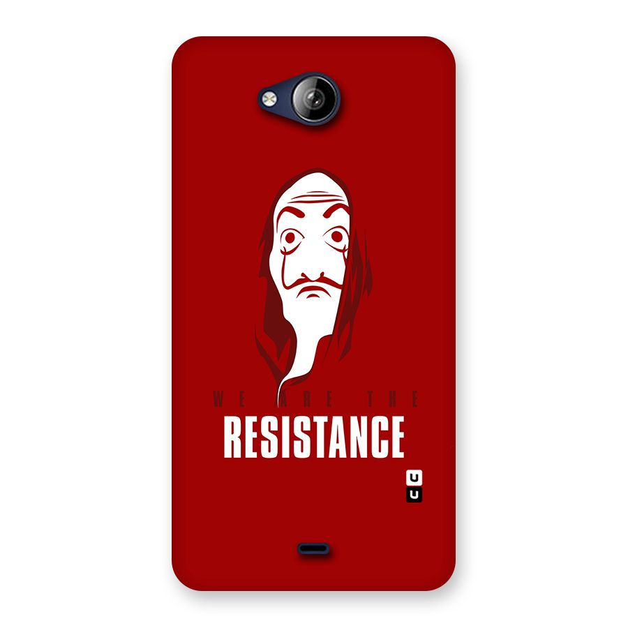 We Are Resistance Back Case for Canvas Play Q355