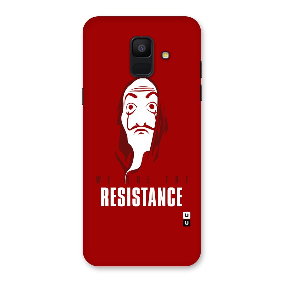 We Are Resistance Back Case for Galaxy A6 (2018)