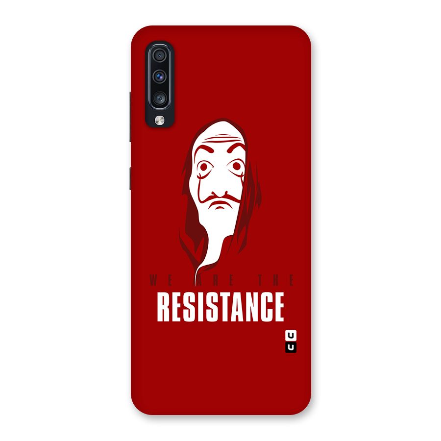 We Are Resistance Back Case for Galaxy A70