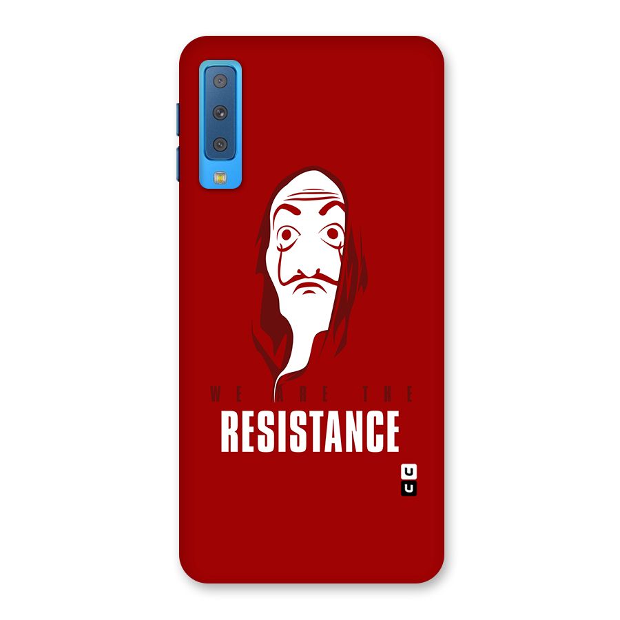 We Are Resistance Back Case for Galaxy A7 (2018)